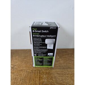 Jasco Z-Wave Plus Plug-In Dual Plug Smart Switch - White (28172) - NEW